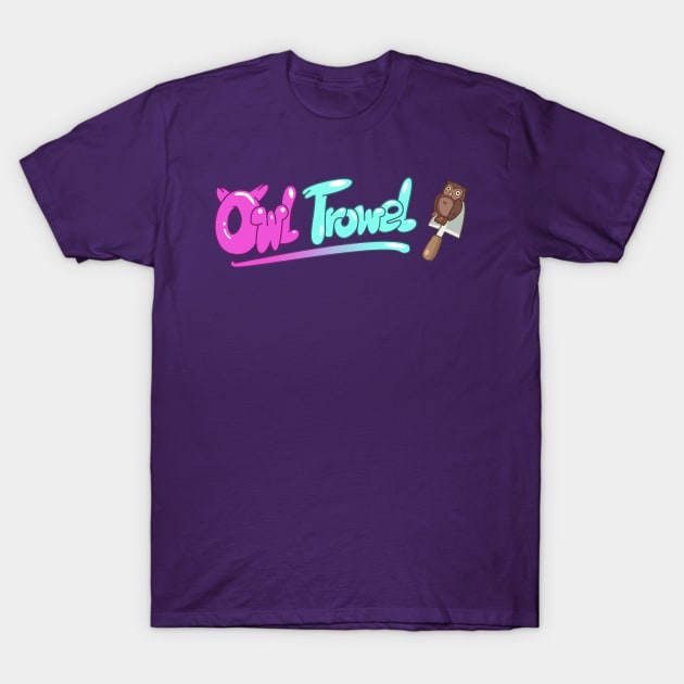 Owl Trowel T-Shirt by opiester